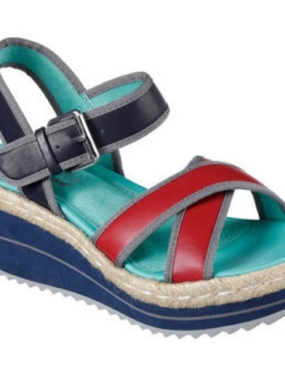 Sketchers Comfortable Memory Foam Ankle Straps Sandals Size 9!